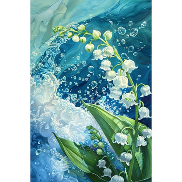 Peinture de Brin De Muguet